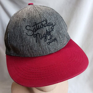 NBC 2016 SATURDAY NIGHT LIVE (Adjustable Snap Back) Cap Red Gray Official Media
